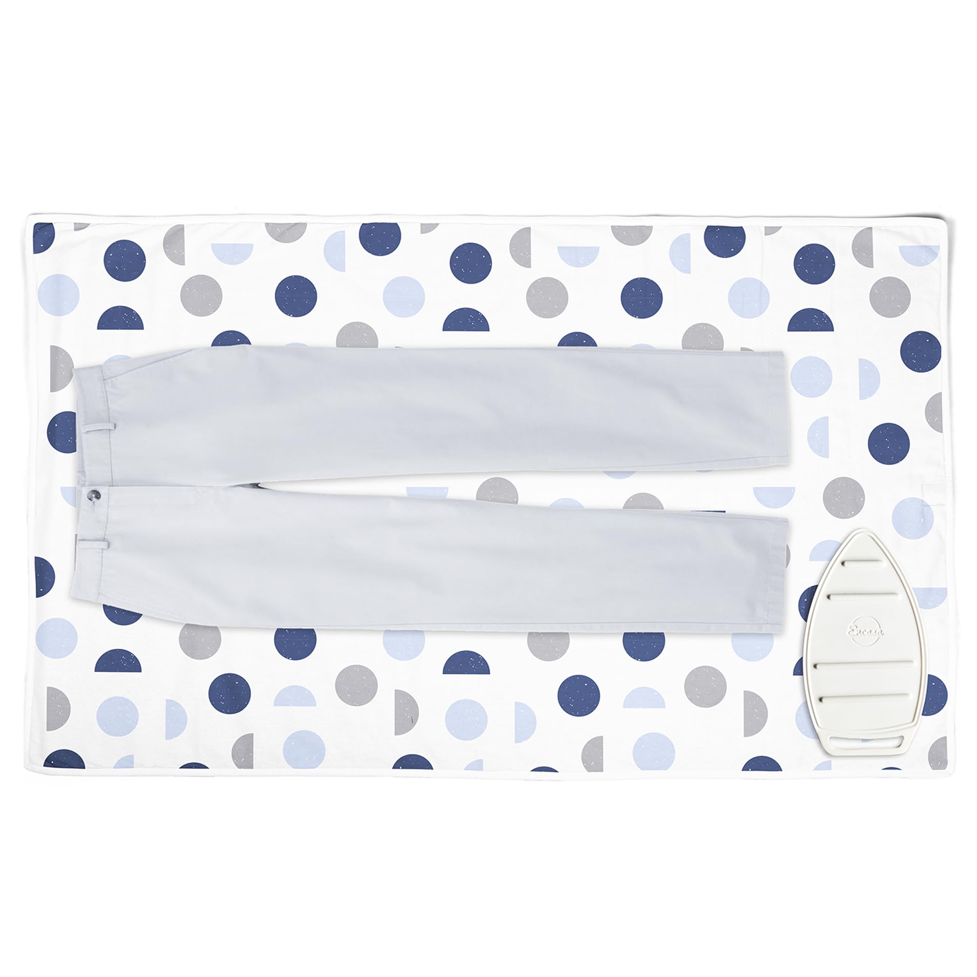 Encasa XO Ironing Mat for Table Top, Heat Resistant Pad, Large, 48"x28"