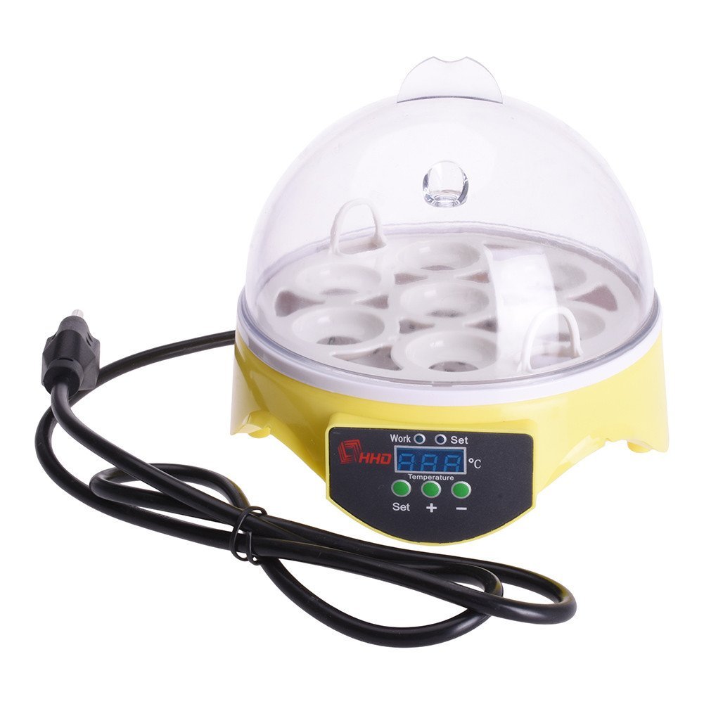 Buy Awtang Mini Hatching 7 Eggs Incubator Chicken Duck Egg Incubator