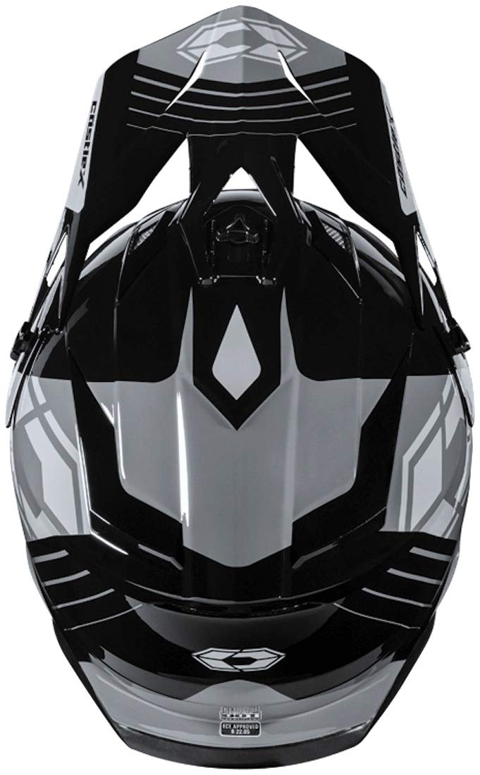 Castle X CX200 Sector Moto Helmet (Black