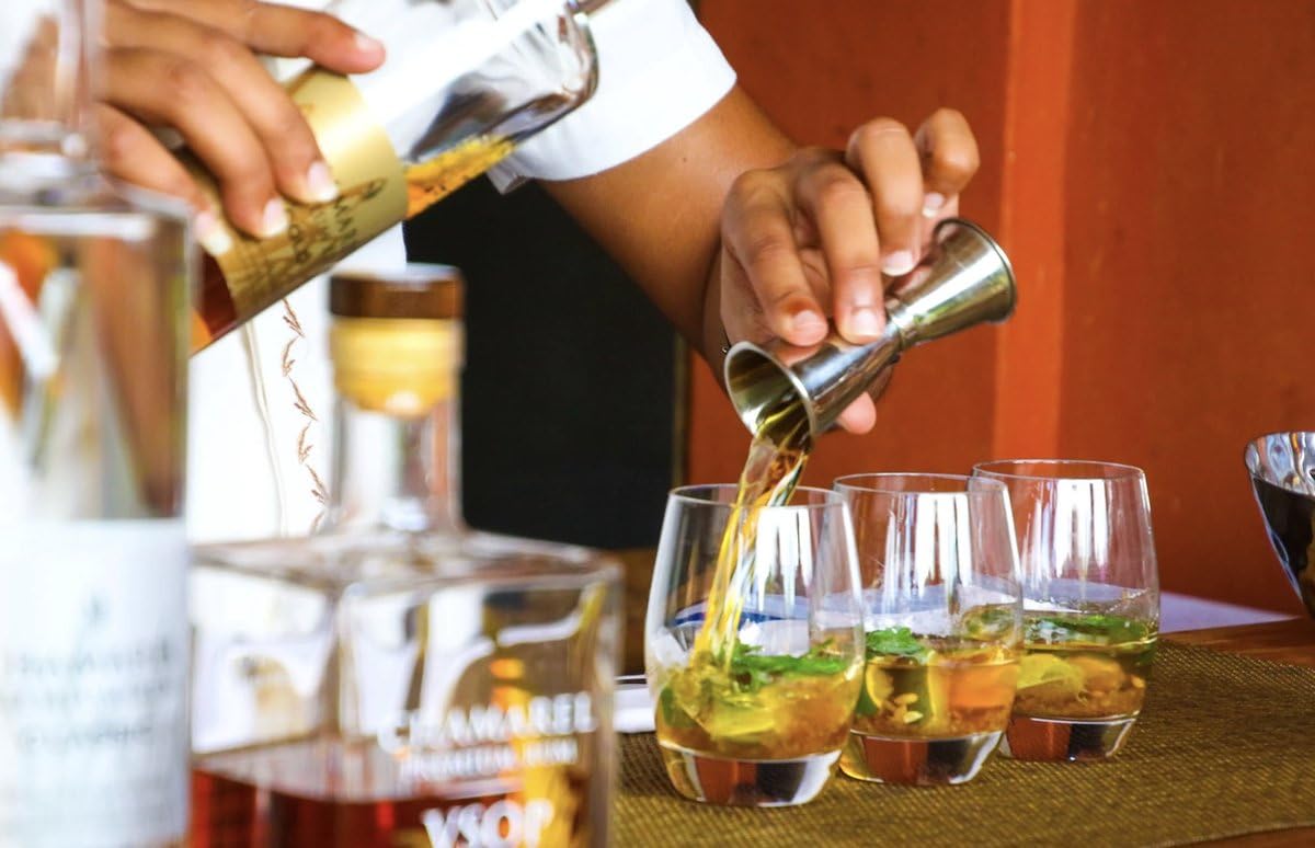 Set à cocktail de 15 pièces dans un emballage de présentation en bois élégant - Mélangez et servez les cocktails parfaits comme un professionnel