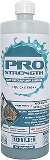 Pro-Strength Hard Water Stain Remover, Industrial Strength Hard Water, Mineral, Rust & Soap Scum Remover, 35 oz Bottle