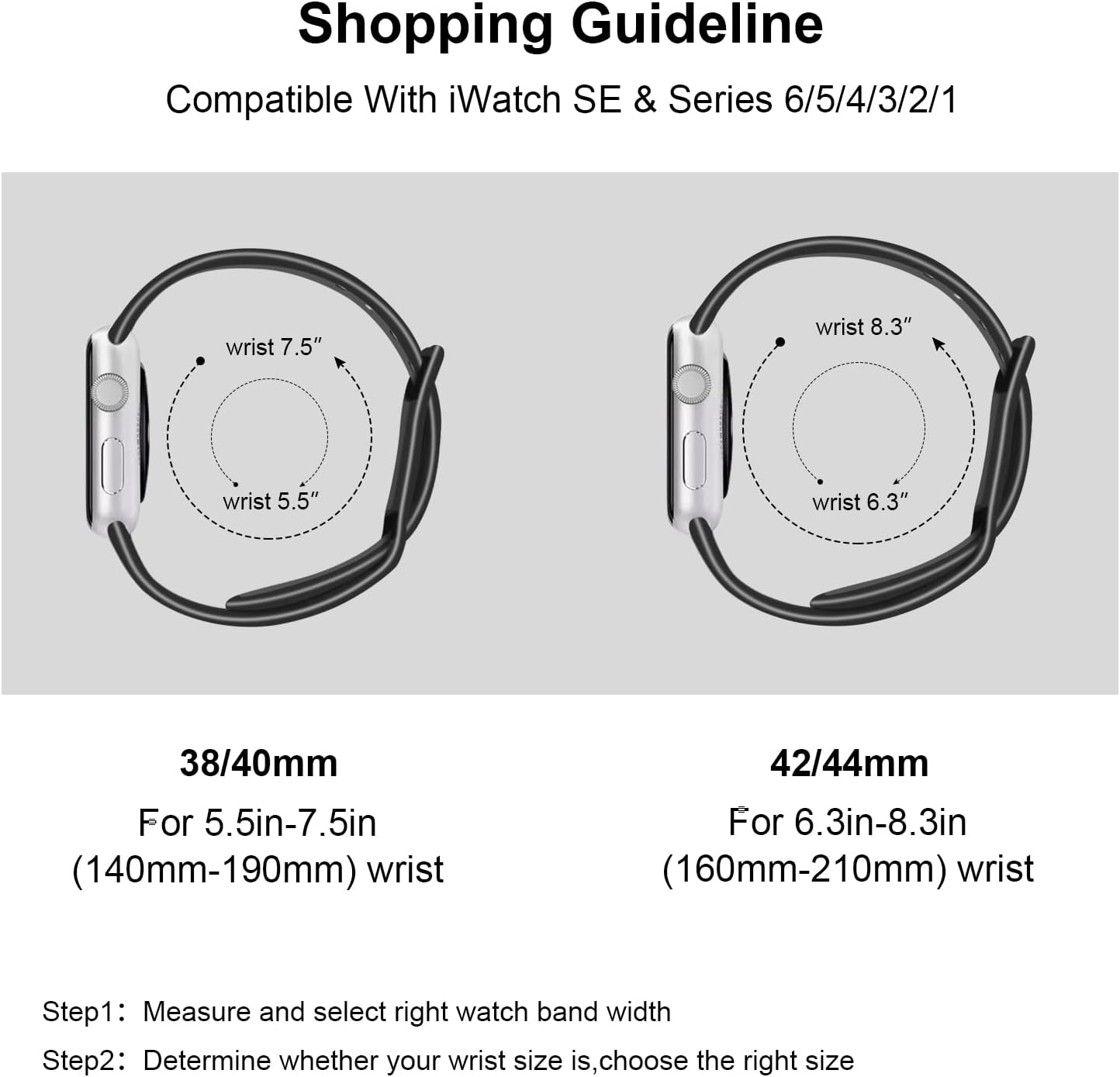 Soft Silicone Pattern Printed Bands Compatible with Apple Watch Band image 4