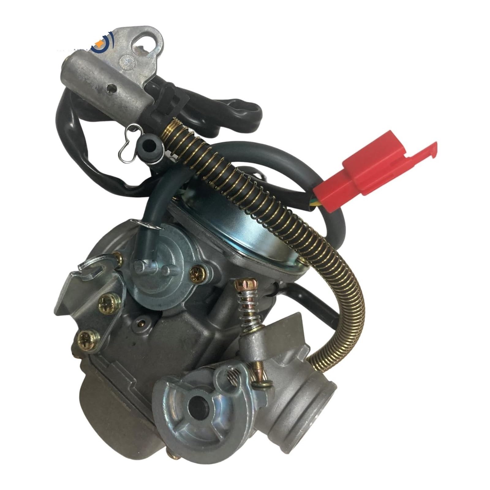 Carburateur Principal Jet Set Carburateur de moto avec vidange d'huile, 1 pièce, Convient pour les pièces moteur Italika DS150 ATV 150 GS WS CS150