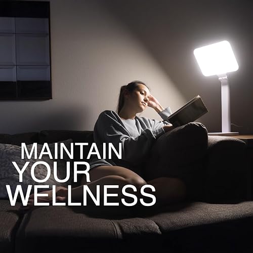 Miniatura 2 de Theralite Aura Bright 10000 Lux Therapy Lamp, Sun Lamp for Light Box Therapy to Fight Low Energy with Adjustable Brightness 4 Light Settings for