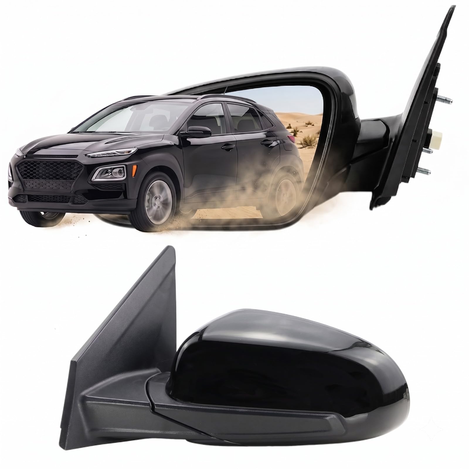Photo 1 of Lqito Left Driver Side Mirror for 2018-2023 Hyundai Kona