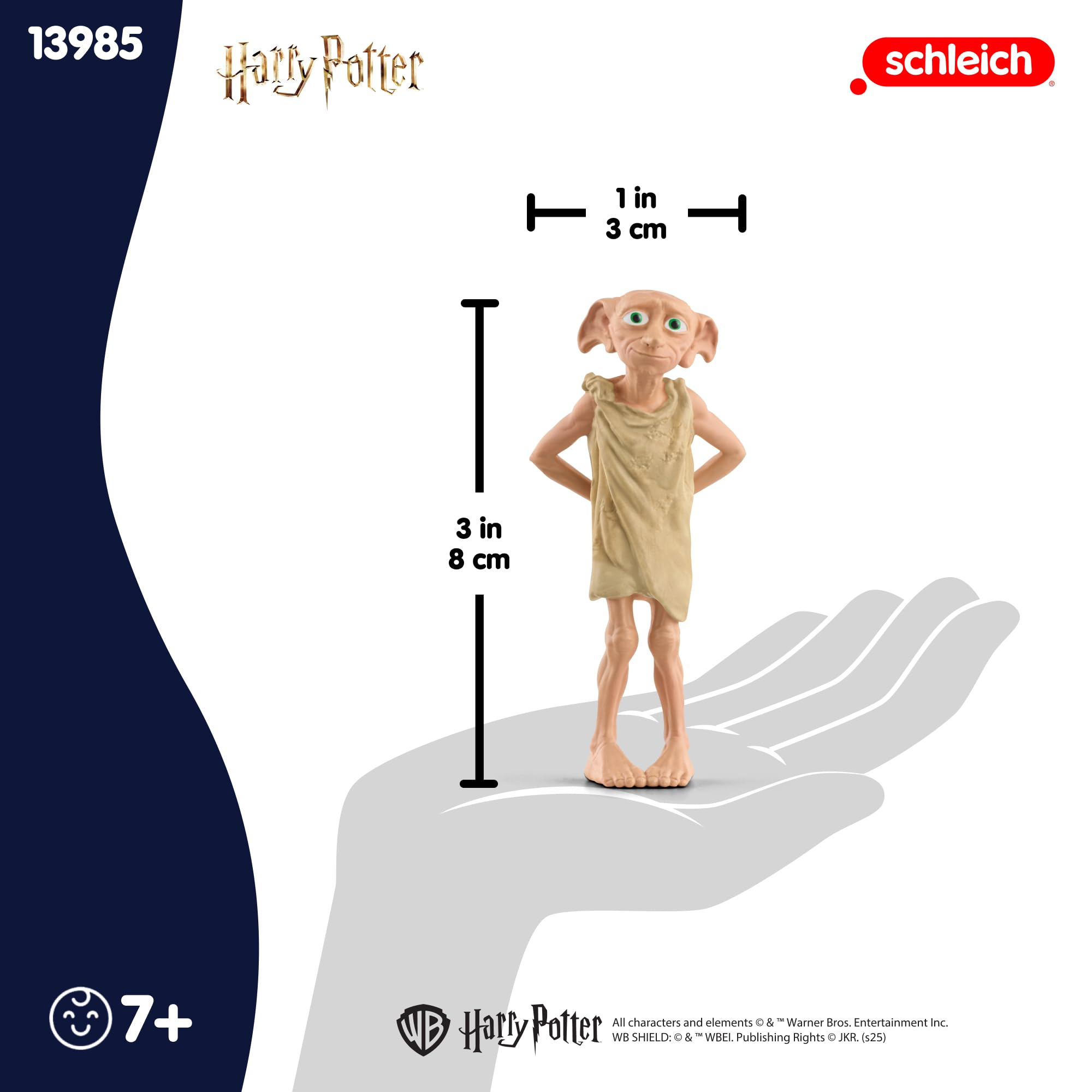 schleich HARRY POTTER | Zgredek 13985 | realistyczna figurka | do zabawy, dekoracji lub kolekcji | świetny prezent dla dzieci i kolekcjonerów | figurka od 6 lat | 3 x 4 x 8 cm