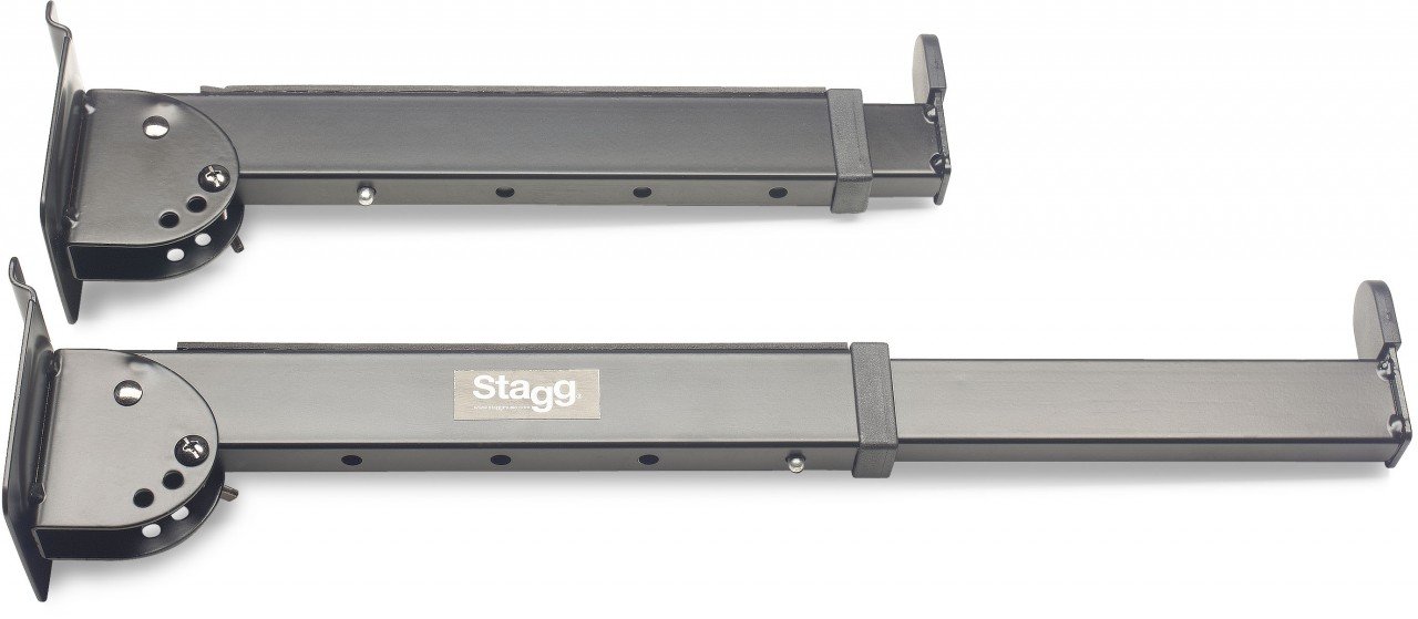 Stagg SLA-LAY3 Mobile Phone Holder Attachment mounted on a keyboard stand.