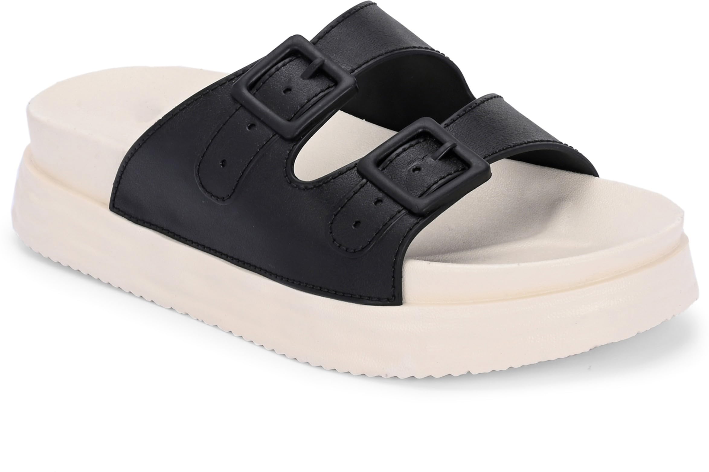 Longwalk Casual Stylish Black Women Heels Slides Flip Flops Slippers-W-3604-P (B0DFCLPG8F) Amazon Price History, Amazon Price Tracker