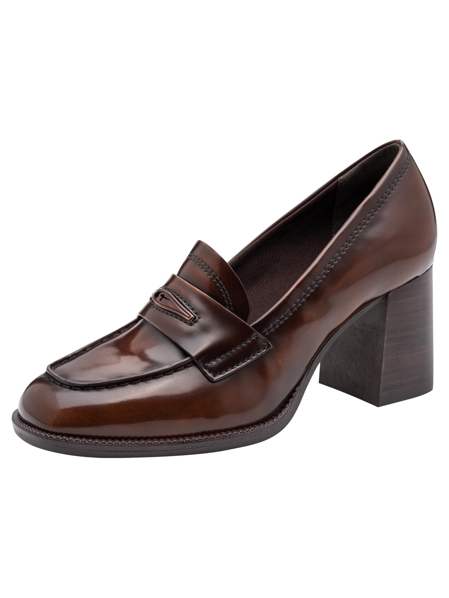 Tamaris Women's Trotteur with Block Heel, Brown (Muscat), 40
