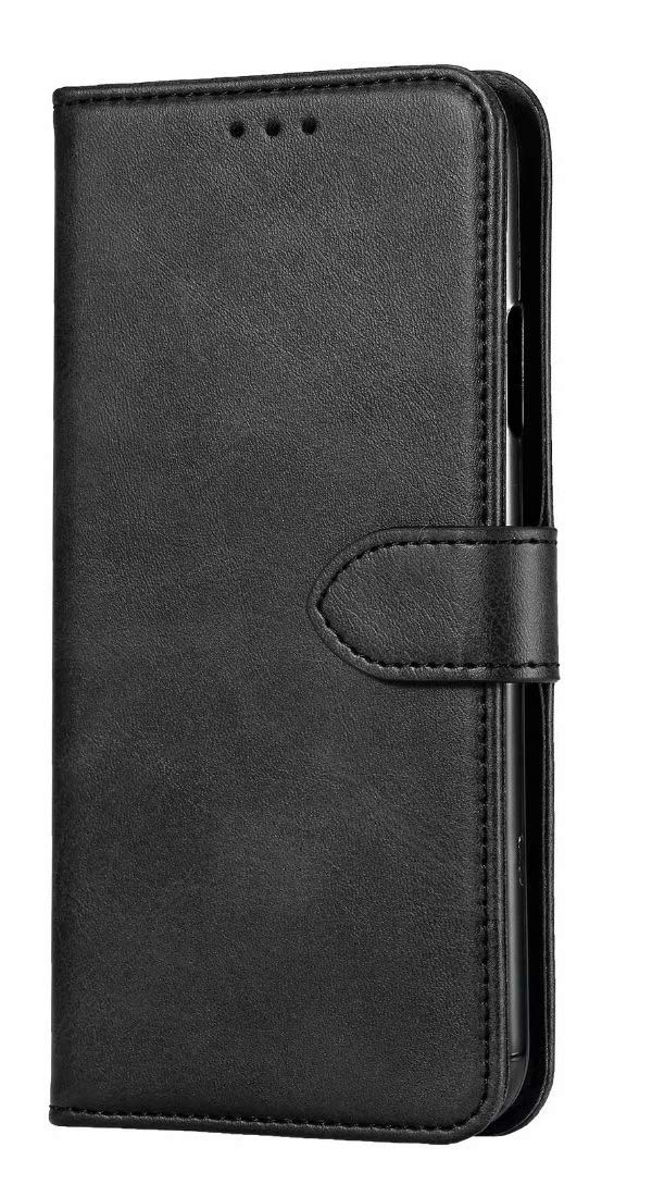 FDTCYDS Galaxy S20 Plus Case, Book-Style Mobile Phone Case Premium PU Leather Flip Case Wallet Case Mobile Phone Protection Protective Case for Samsung Galaxy 20+ - Black