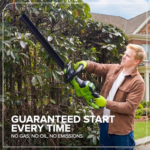 Image of Greenworks 40V 26' Brushless (1.1' Cutting Capacity /Debris Collector / 180 Rotating Handle), Battery and Charger Not Included