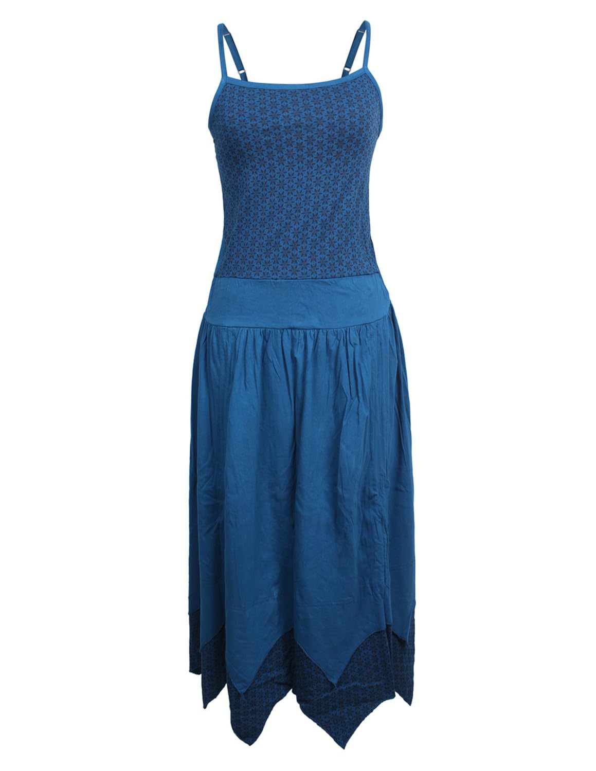 Vishes - Alternative Bekleidung - verstellbares Langes kurzes Sommerkleid Damen Kleider Sommer lang
