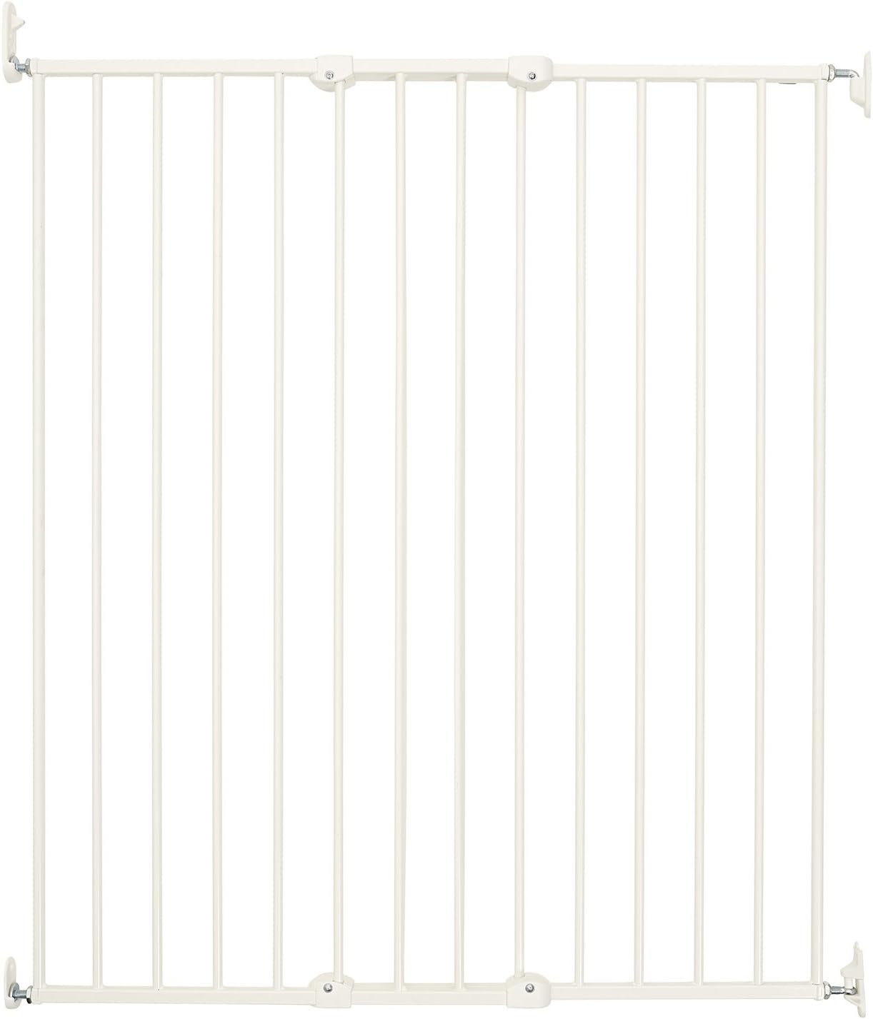 57614/2400/06 85 Streamline Extra High Dog Barrier Gate, 103.5 cm, White