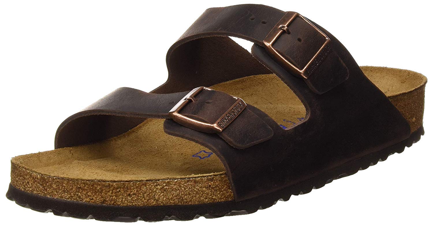 Birkenstock Unisex Arizona Sandal Habana Oiled Leather 39 N EU