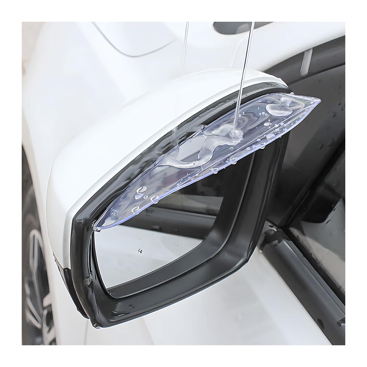 Lot De 2 Pare-pluie Pour Rétroviseur De Voiture, Protection