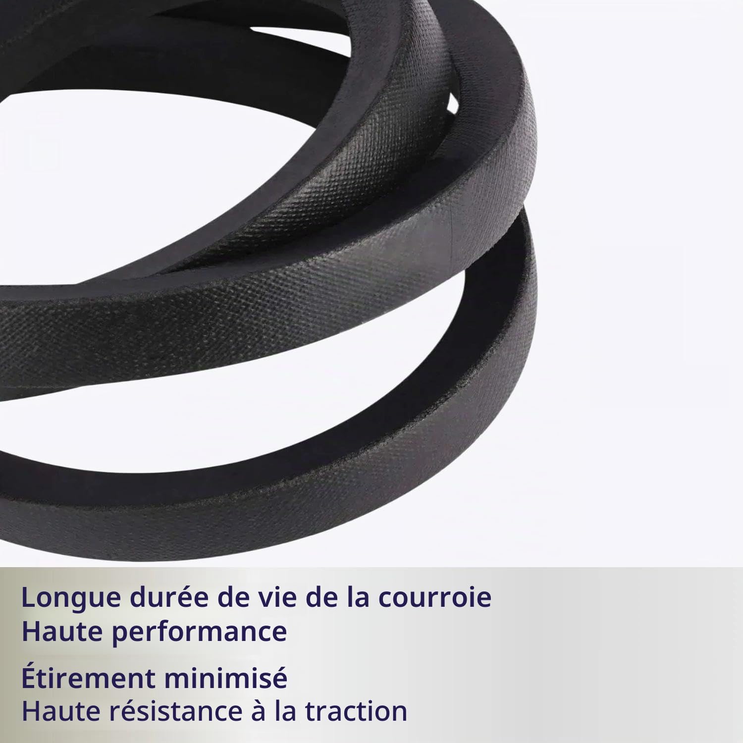 Courroie de transmission compatible avec John Deere LT150 LT160 LT170 LT180 LT190 X300 X304 X310 X320 X324 X330 X340 X350 X354 X360 M144044