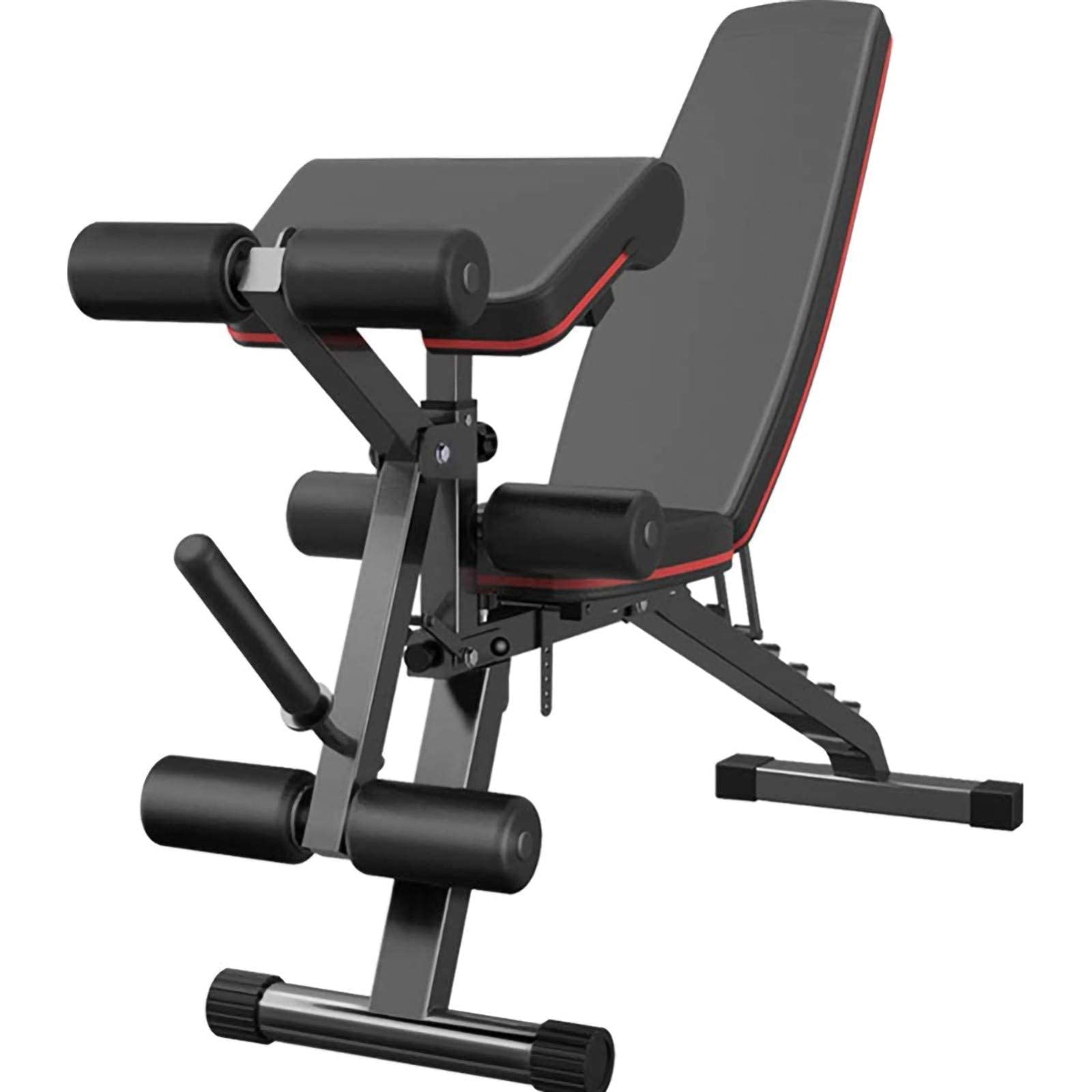AYCDL Folding Weight Bench,Home Gym Adjustable Utility Workout Bench,Incline Decline Fitness,Full Body Strength Training,Max Load 300Kg