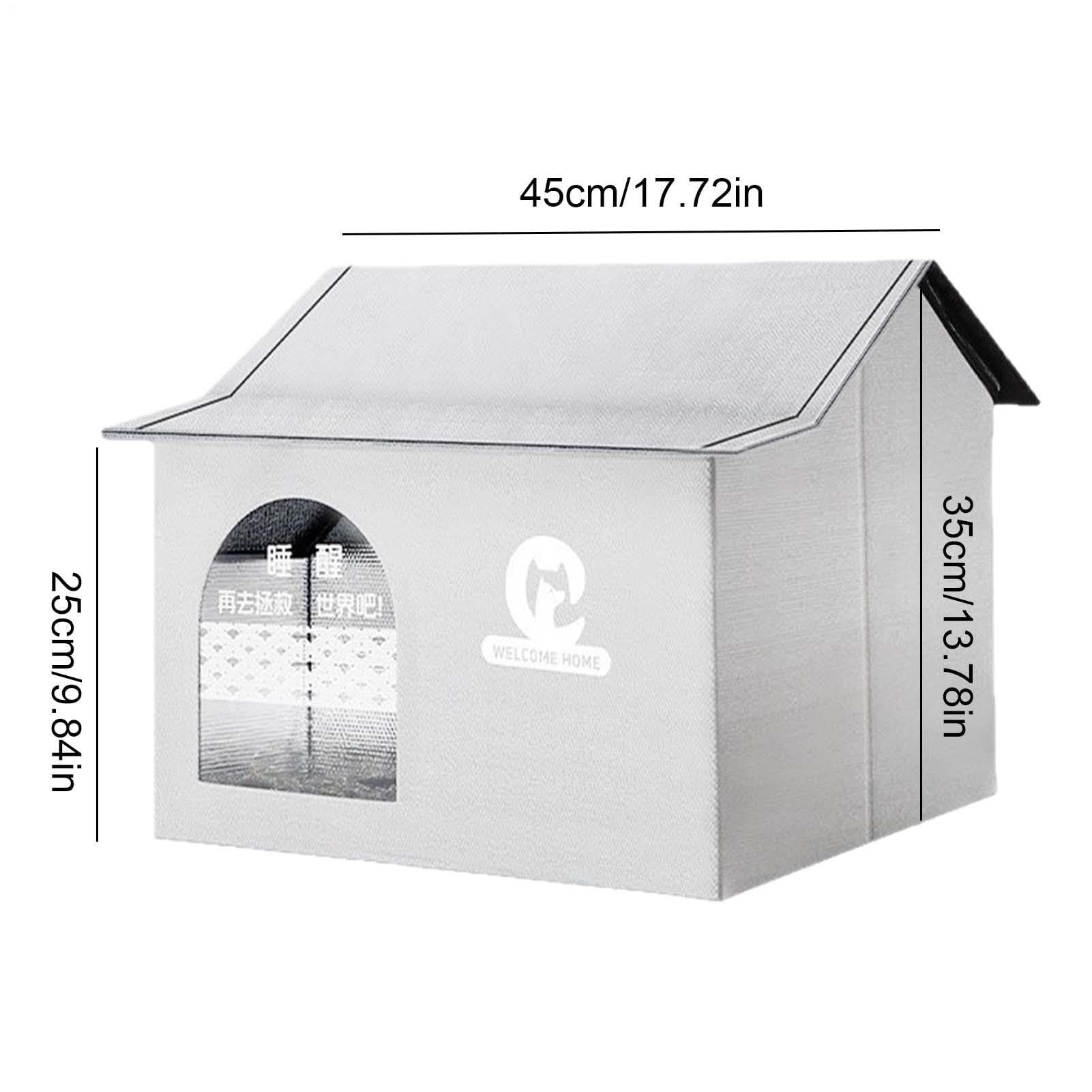 Refugio Refrescante para Gatos Refugio Refrescante De Verano para Gatos | Refugio Plegable Con Bolsas De Hielo, Accesorios Para Mascotas Para Gatitos Y Perros En Hogar, Jardín Y Exterior Todas Las E