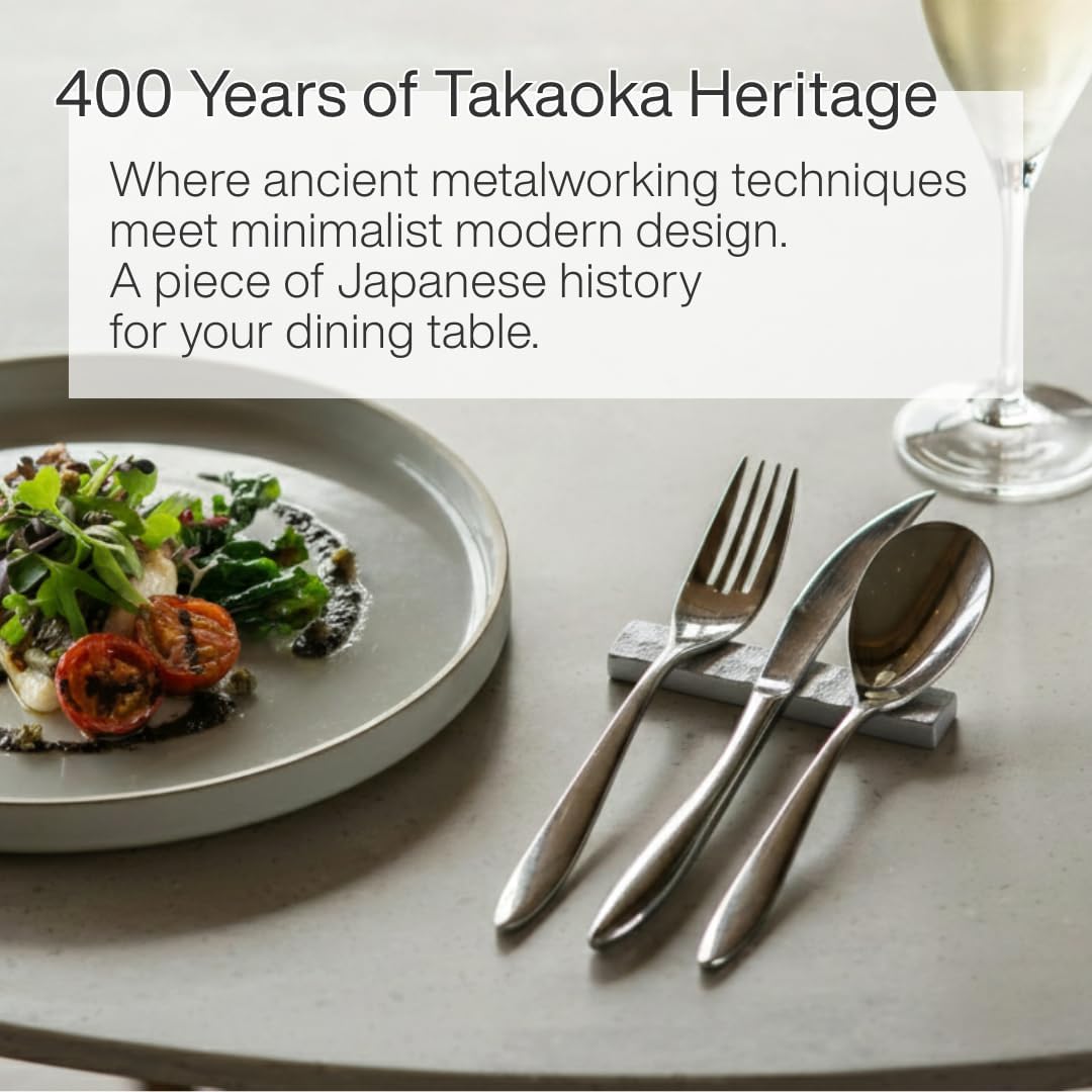 Mt. Ridge Aluminum Cutlery Rest Set of 2 Large Chopstick Holders Japanese Sand Casting