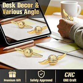 Cool Orb Fidget Spinner, Metal Ball Toy for Stress Relief, Desk Decor for School Home Office, Christmas Birthday Stocking Stuffer Party Favor Gift, Sensory Toy for Boys Girls Kids Adults