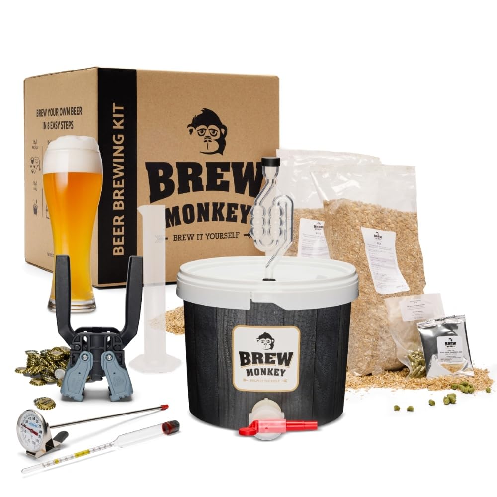 Brew Monkey Komplettes Weizen Bierbrauen Kit