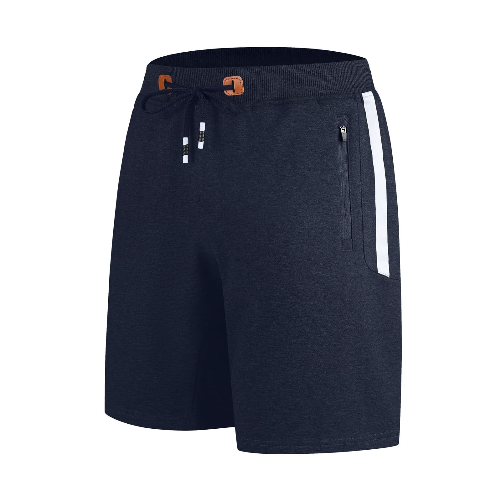 ZOXOZ Pantaloncini Uomo Sportivi Pantaloncini Running Palestra con Zip Tasca