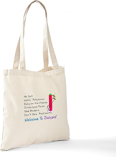 Miniatura 6 de CafePress Dialysisisabigpain Tote Bag Natural Canvas Tote Bag, Cloth Shopping Bag