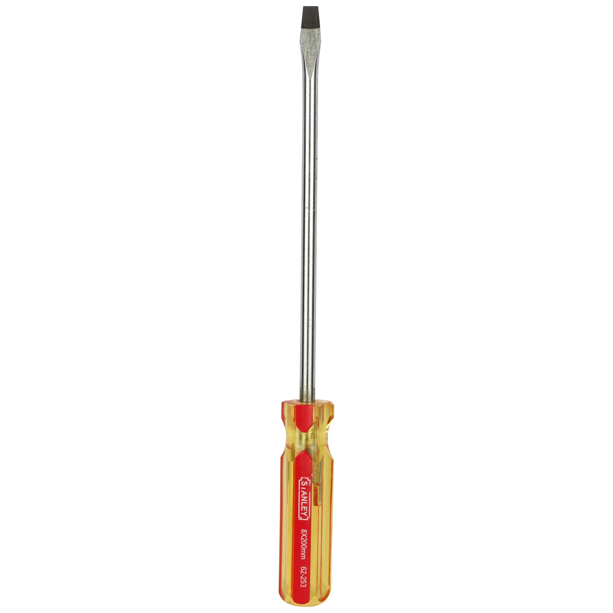STANLEY 62-253 Fix Bar Slotted Screwdriver (8X200mm, Yellow) (B082WHG214) Amazon Price History, Amazon Price Tracker