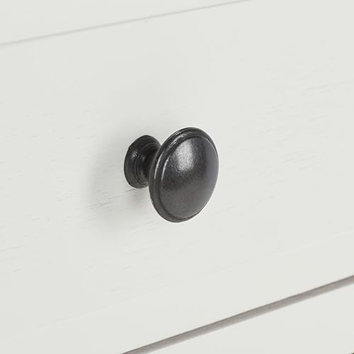 Miniatura 7 de Safavieh Mesa auxiliar blanca angustiada Everly Collection de American Homes Vintage Blanco,Cereza,Negro (Distressed