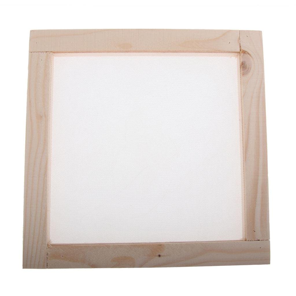 Wooden Paper Making Mould Frame Screen for DIY Paper Handcraft 20x20cm Other Crafts Crafts Scrapbooking &-image-14