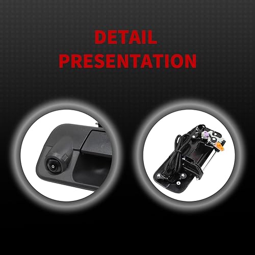 Miniatura 6 de Nakkaa 690900C051 GAH010026 - Manija de respaldo para puerta trasera con cámara de visión trasera compatible con Tundra 2007-2013