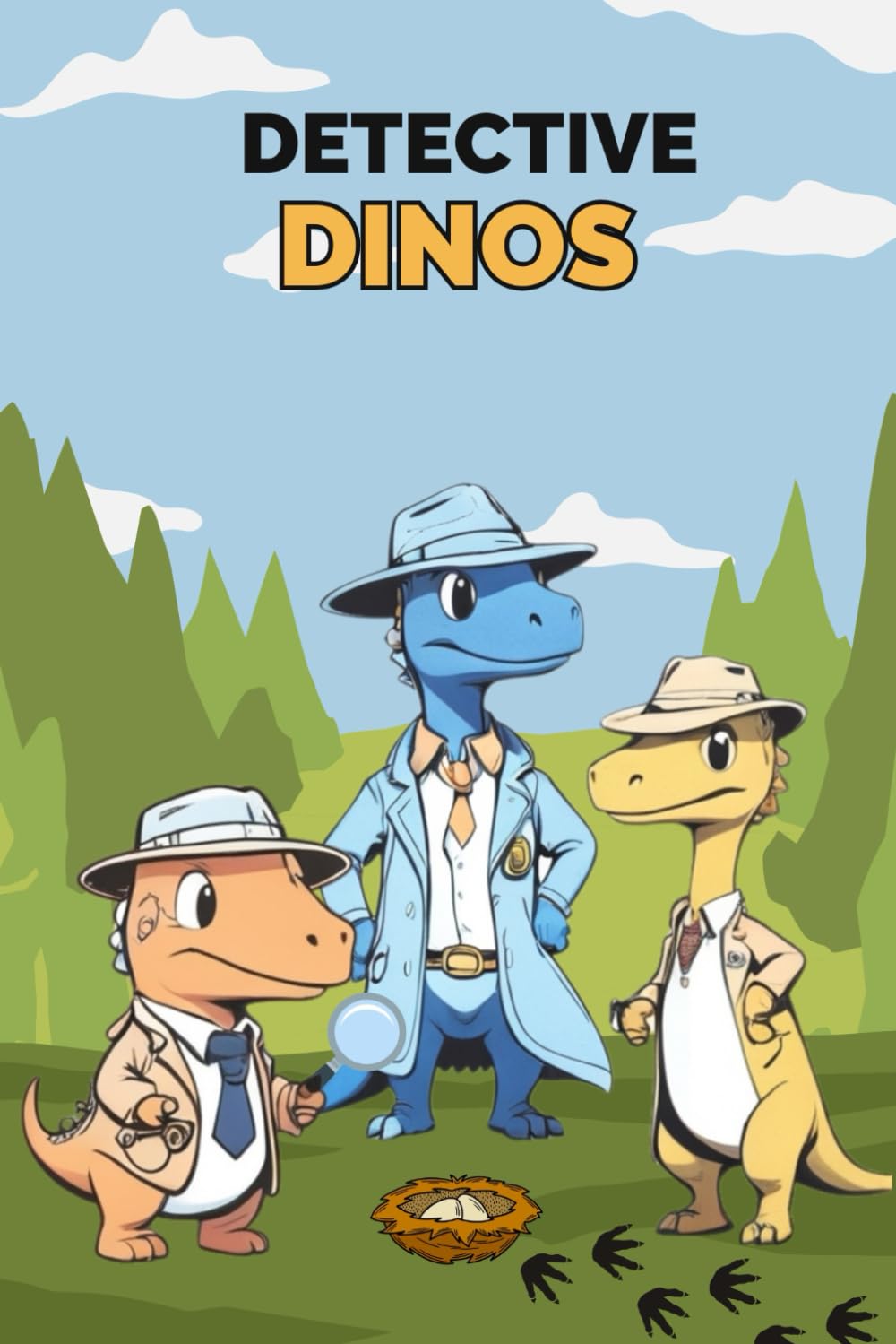 Detective Dinos: Fun and Engaging Learning Activities for Children Aged 3-6 to Develop Creativity, Focus, and Independence