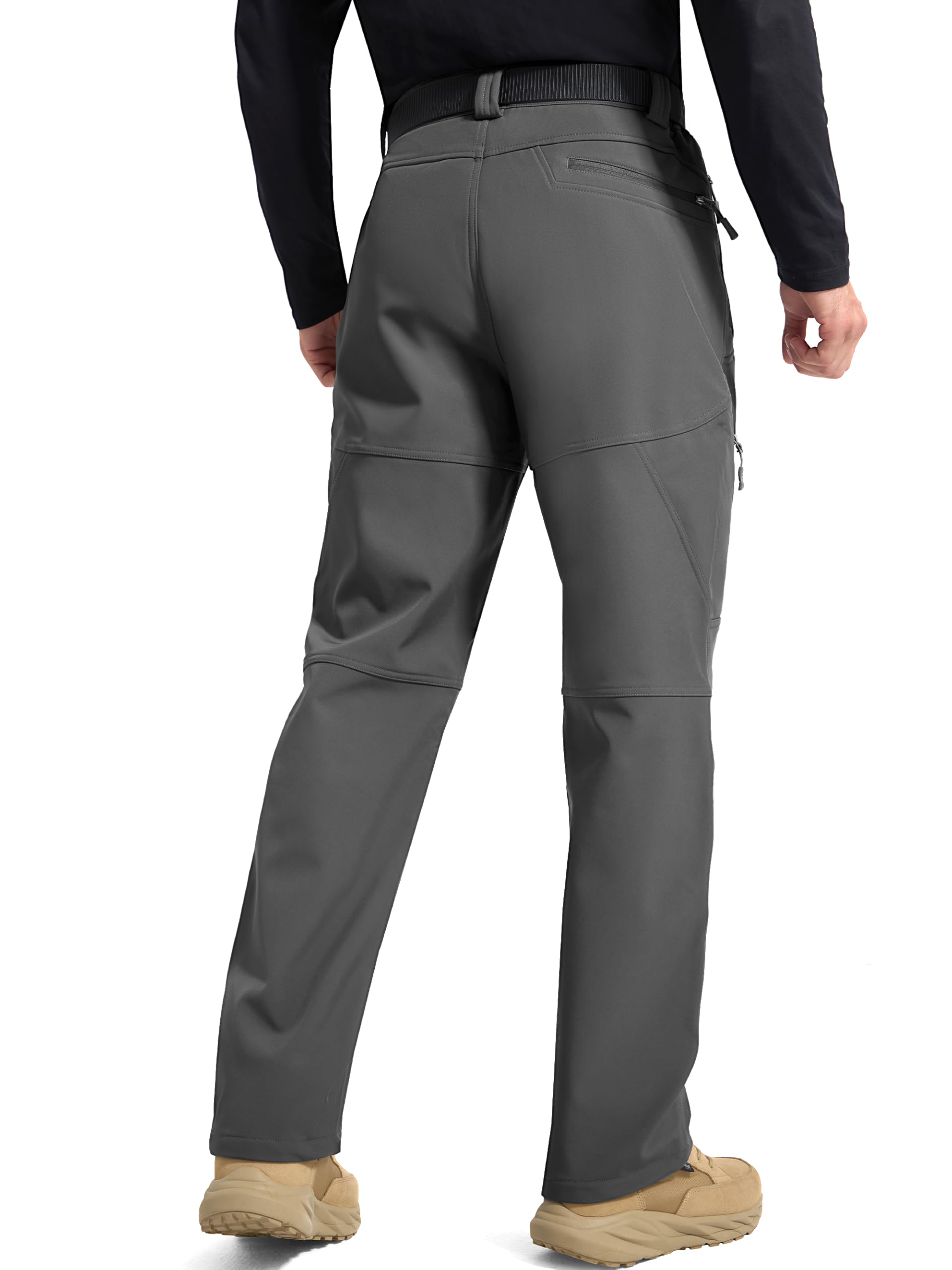 FREE SOLDIER Herren Winter wasserdichte Skihose Jagd Outdoor Hose Winddichte Thermohose Winterhose Softshellhose Zum Klettern und Wandern