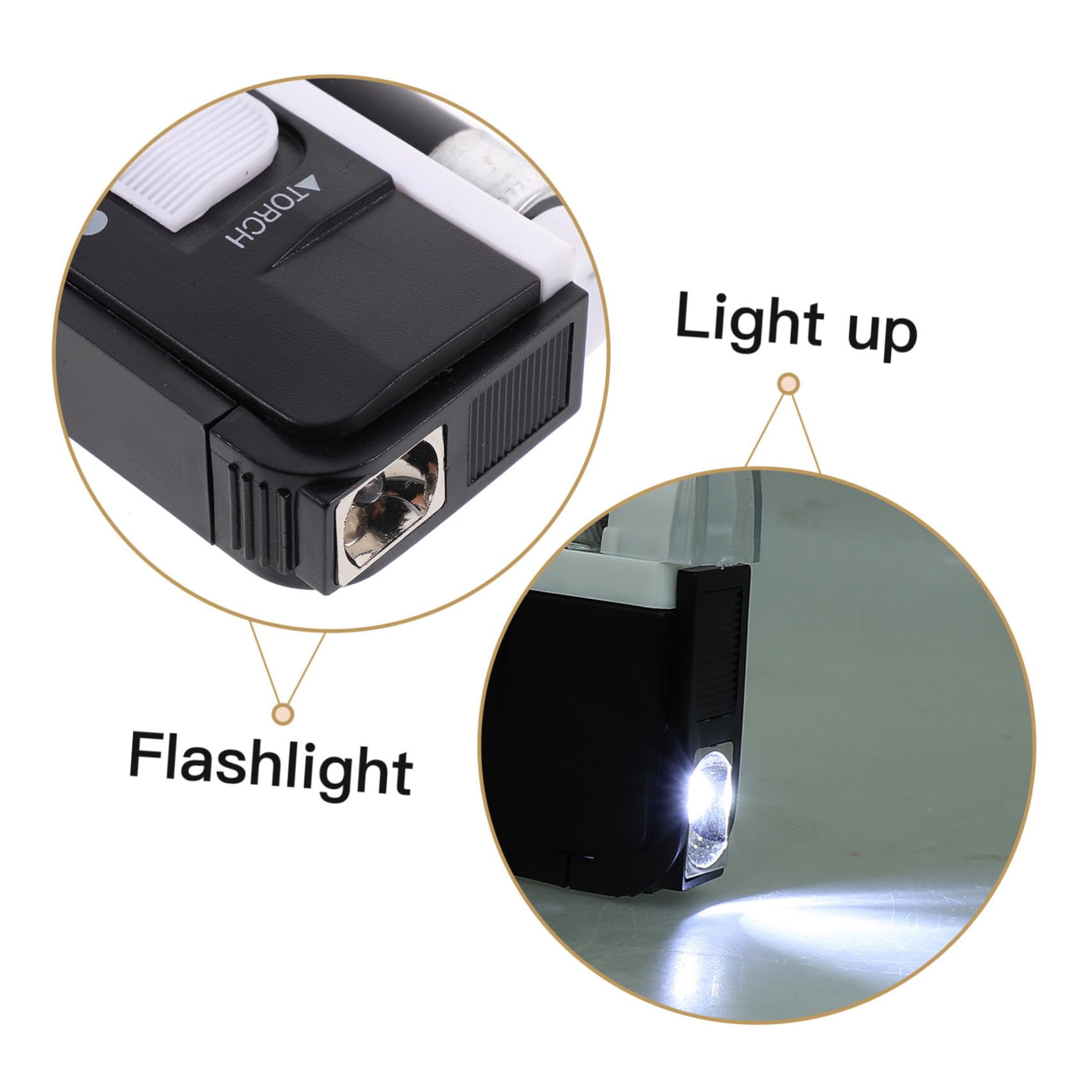 SHINEOFI 3piezas Detector De Billetes Portátil Compacto Luz Verificador De Dinero Para Personal y Pequeñas