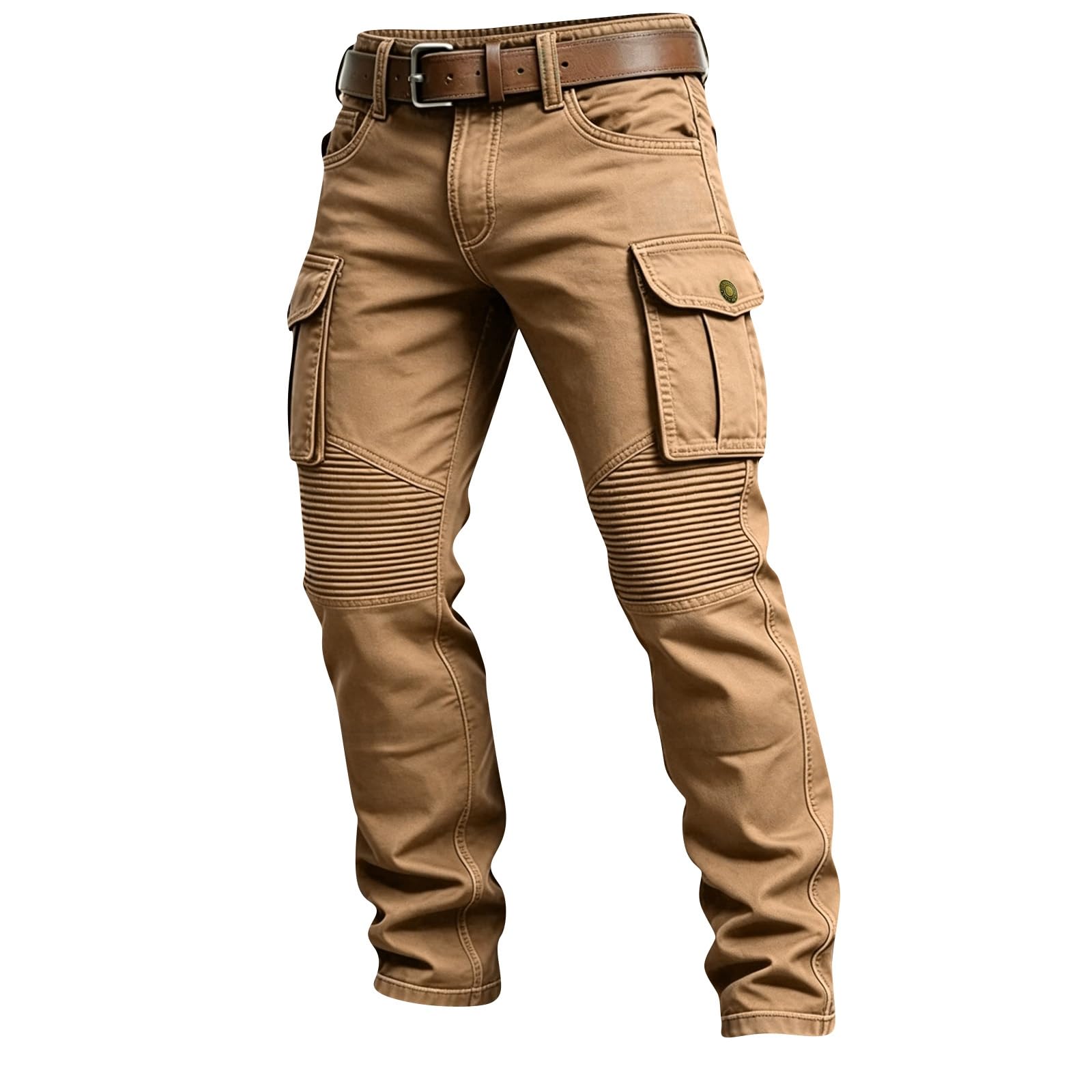 SOOUICKER Herren Cargohose Stretch Baumwolle Outdoor