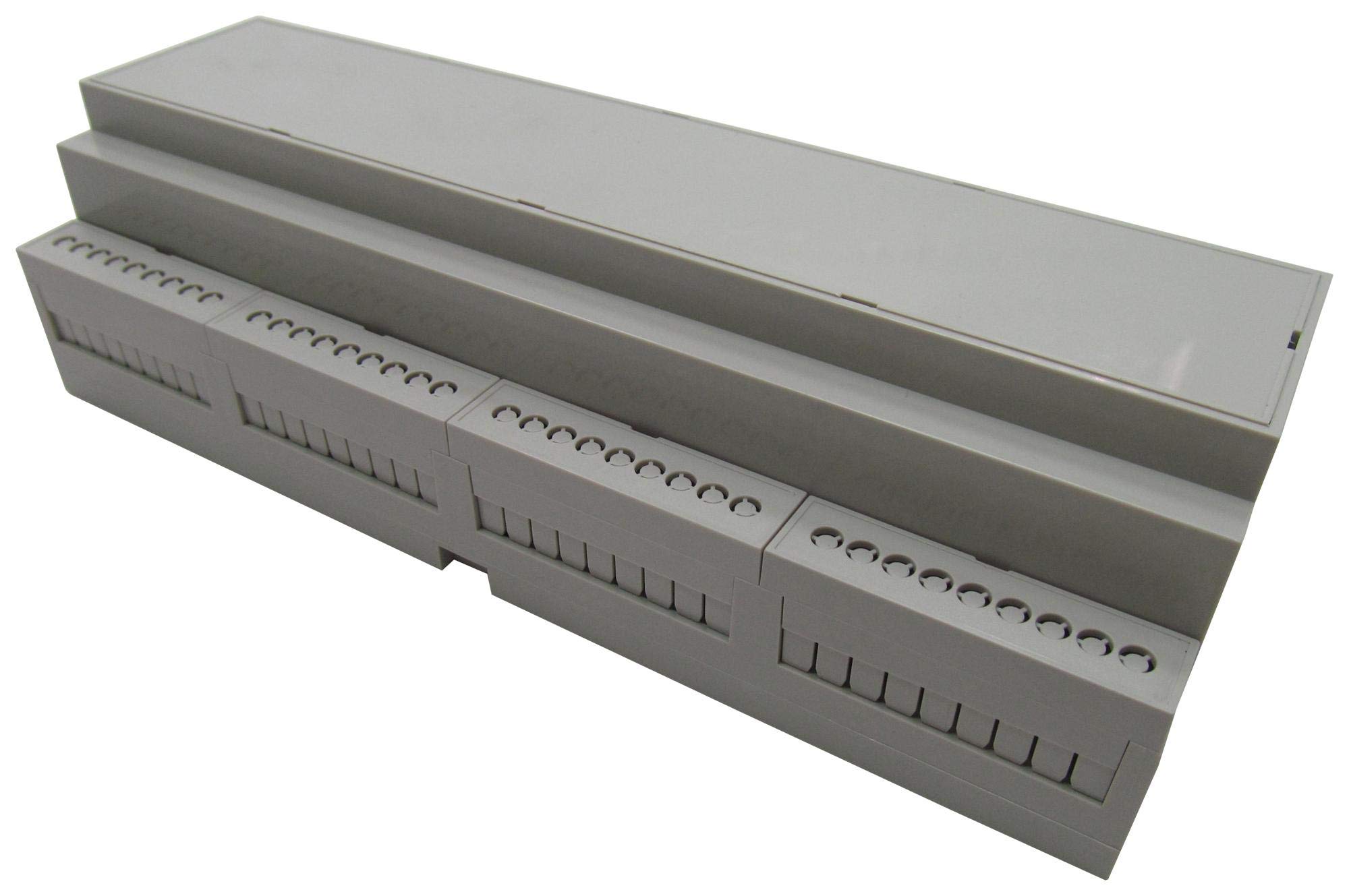 Rail DIN MC003620 gris support de fixation 90,2x212x57,5 mm pour armoire