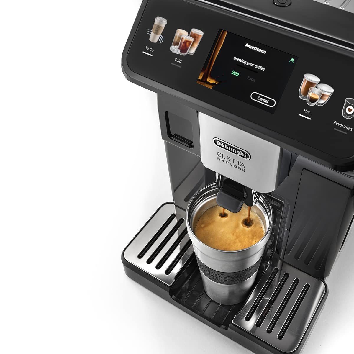 Cafetera superautomática DELONGHI MODELO ECAM450.55.G