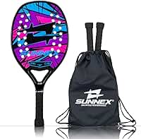 Raquete Beach Tennis Fibra Sunnex Thunder