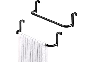 Premium Stainless Steel 2-Piece Kitchen Hand Towel Holder