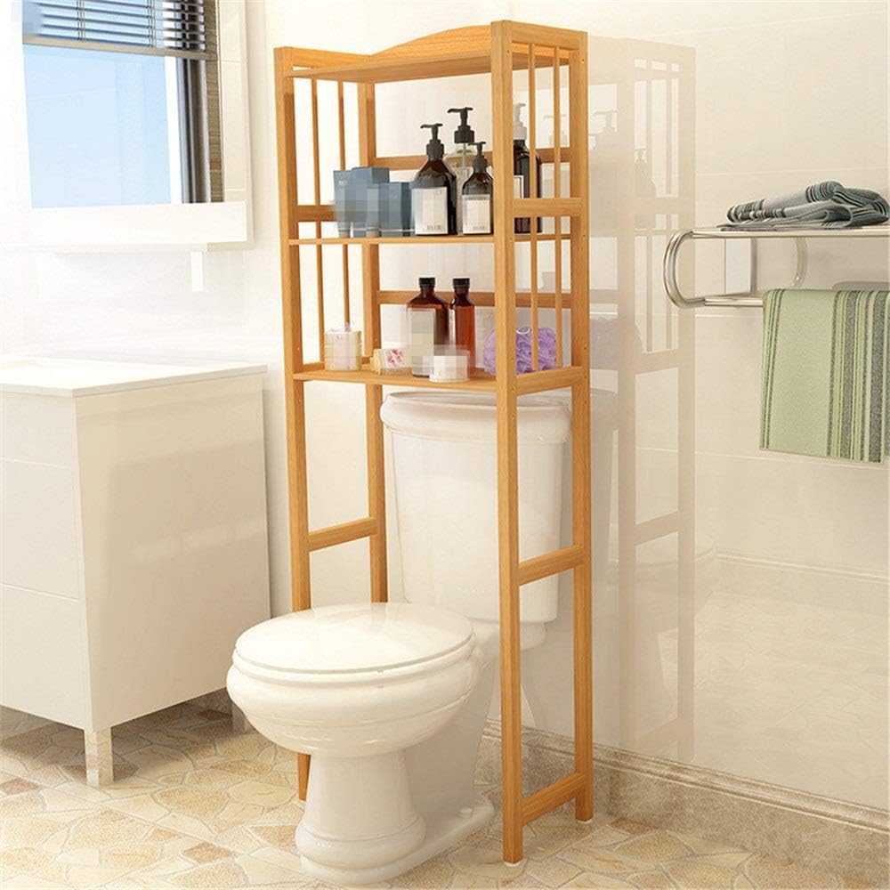 scaffale per il bagno sopra la toilette