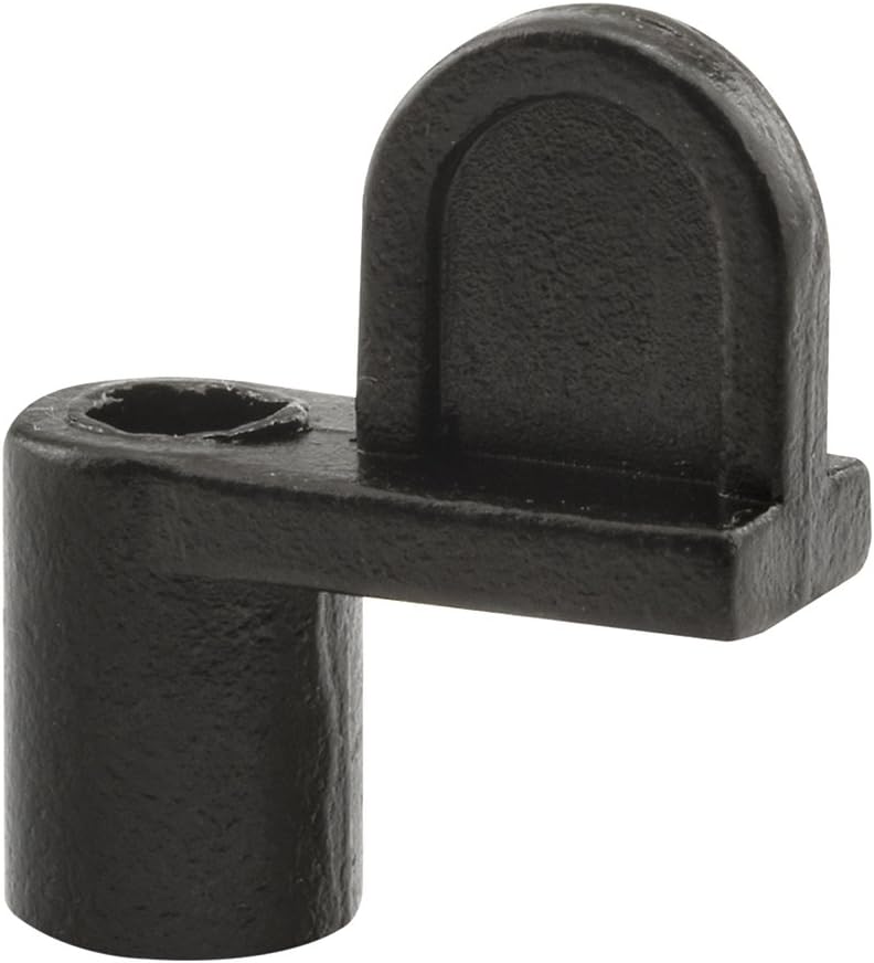 L 5639 Screen Clip, 3/8 In. Offset, Black, Diecast (12 Pack)