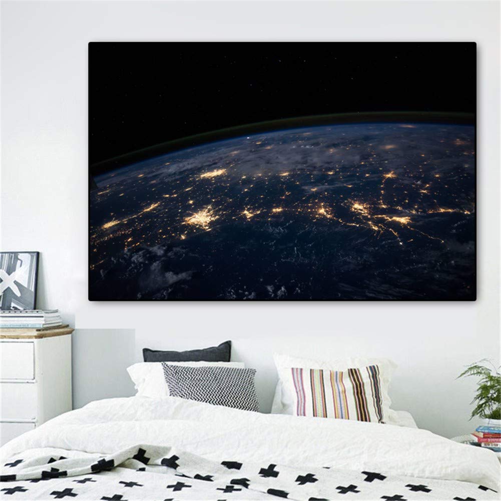 Grand Diamond Painting 5D Planète 80x160cm anti-stress pour Adultes