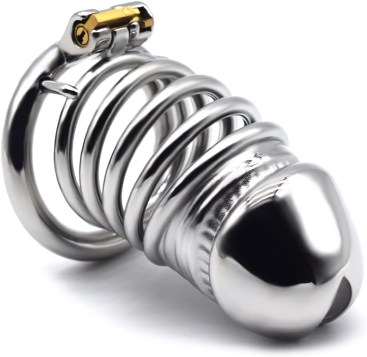 Design Chastity Lock Adult Bondage SM Penis Cage for Couples A83 (L)