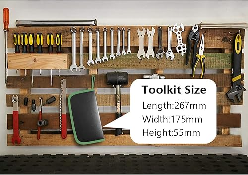 Miniatura 9 de Soldador, kit de soldadura, kit de soldador 19 en 1, 60 W, soldador electrónico, temperatura ajustable, con interruptor de encendido/apagado,
