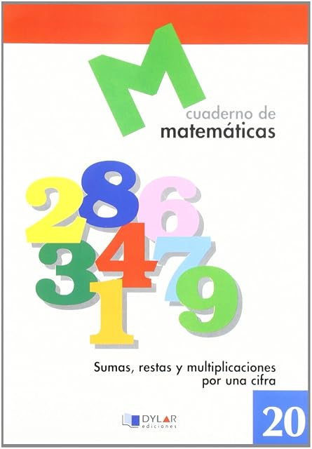 Portada de Cuaderno de Matematicas N. 20