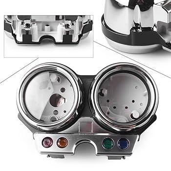 Amazon.co.jp: GZYF バイク用 スピードメーターカバー タコ