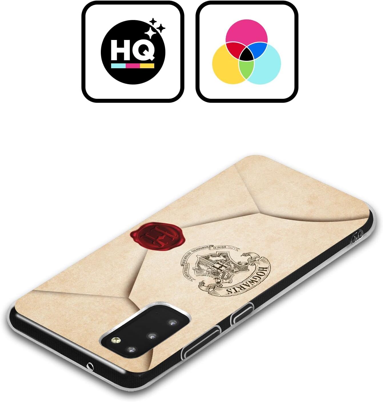 Head Case Designs Officially Licensed Harry Potter Acceptance Parchment Hogwarts Letter Envelope Gel Case [Military Grade] Compatible with Samsung Galaxy S25 Ultra and Compatible with MagSafe