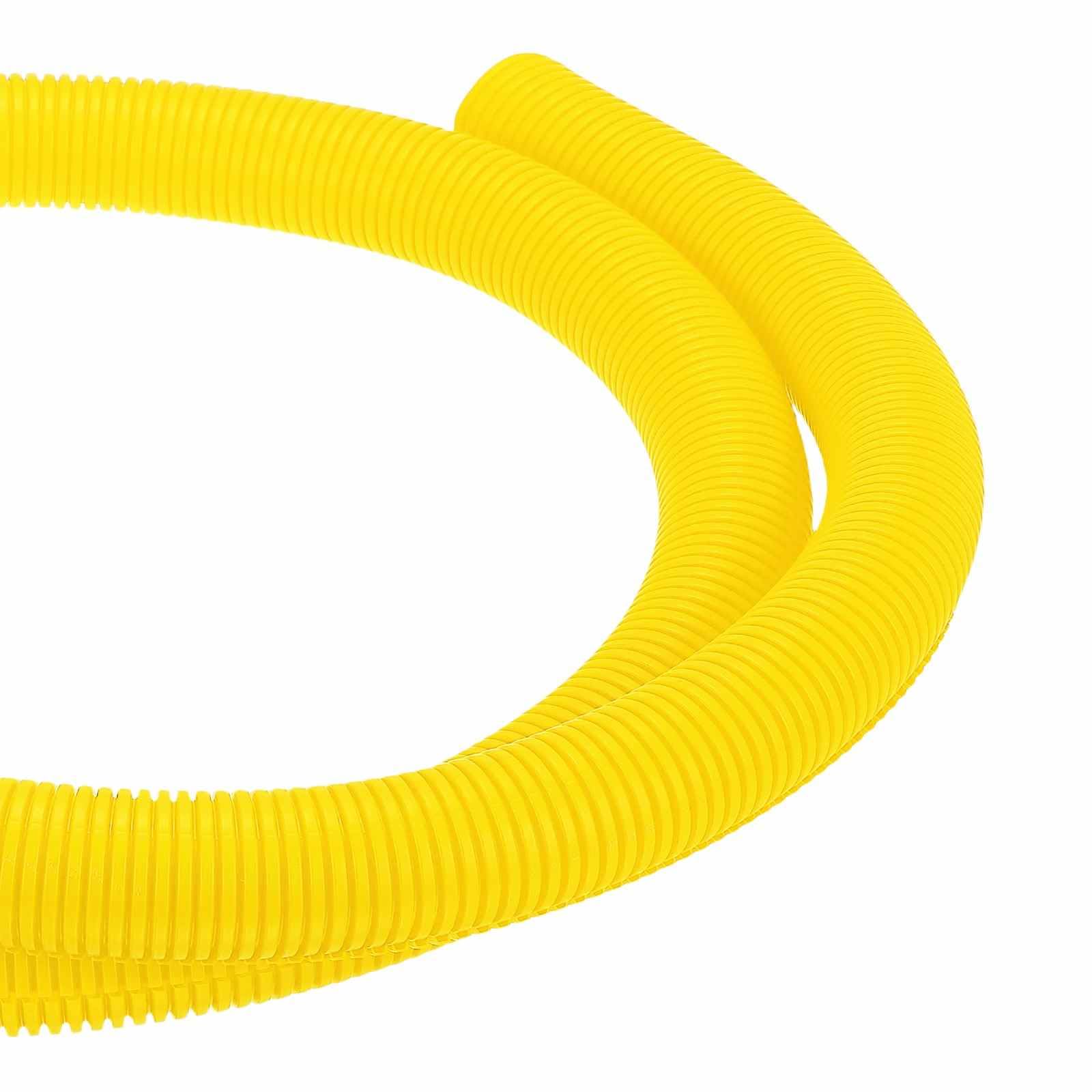 DMiotech 6.6ft Wire Loom Split Tubing 1 1/2 Inch(38.1mm) ID Yellow