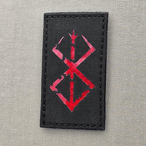 Tactical Freaky Berserk Brand of Sacrifice 2x3.5 Manga Anime Patch Cover