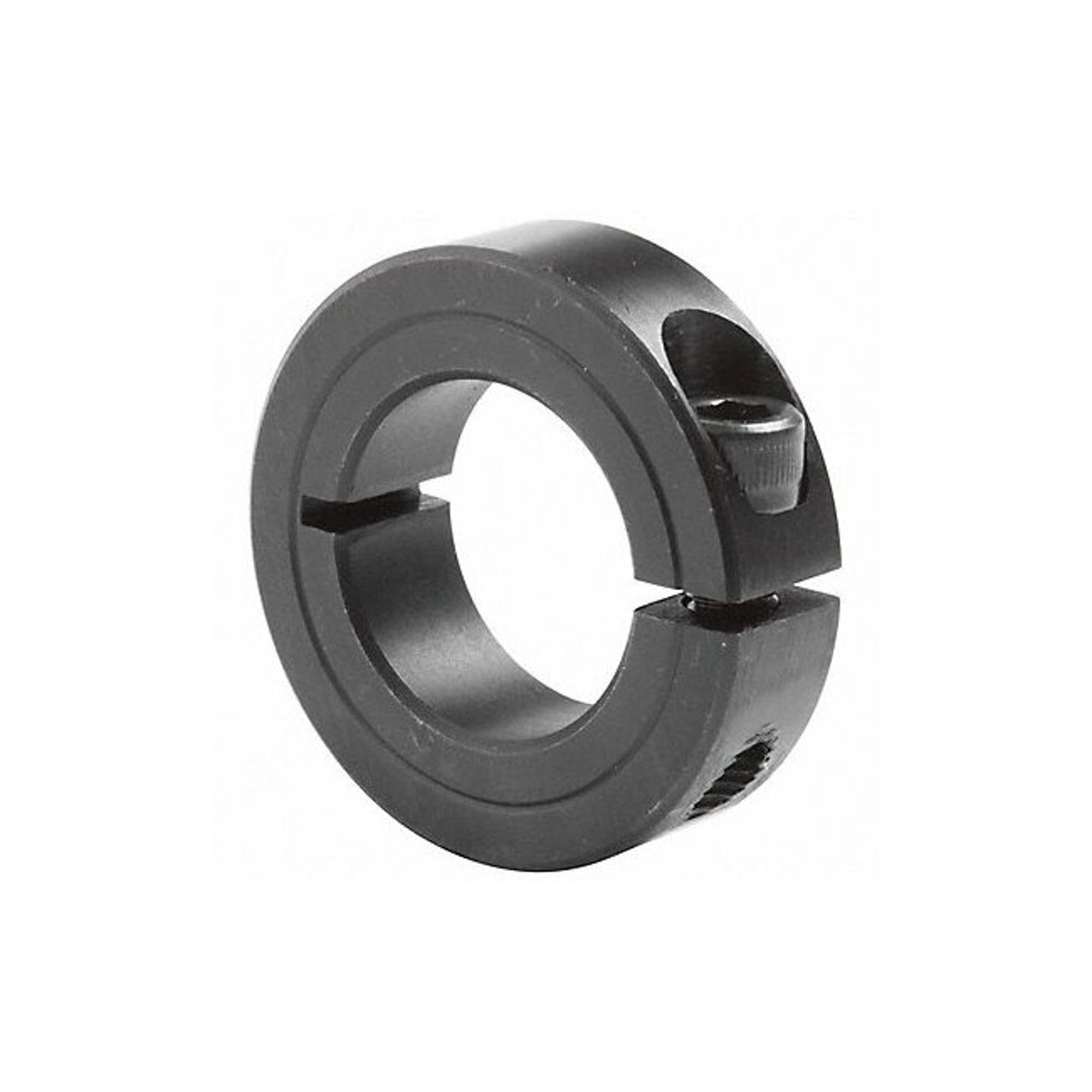 Climax Metal 1C-150 Steel One-Piece Clamping Collar, Black Oxide Plating, 1-1/2